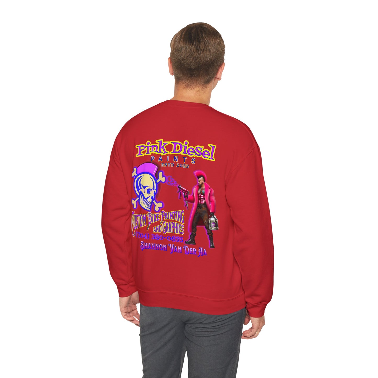 PINK DIESEL Unisex Heavy Blend™ Crewneck Sweatshirt