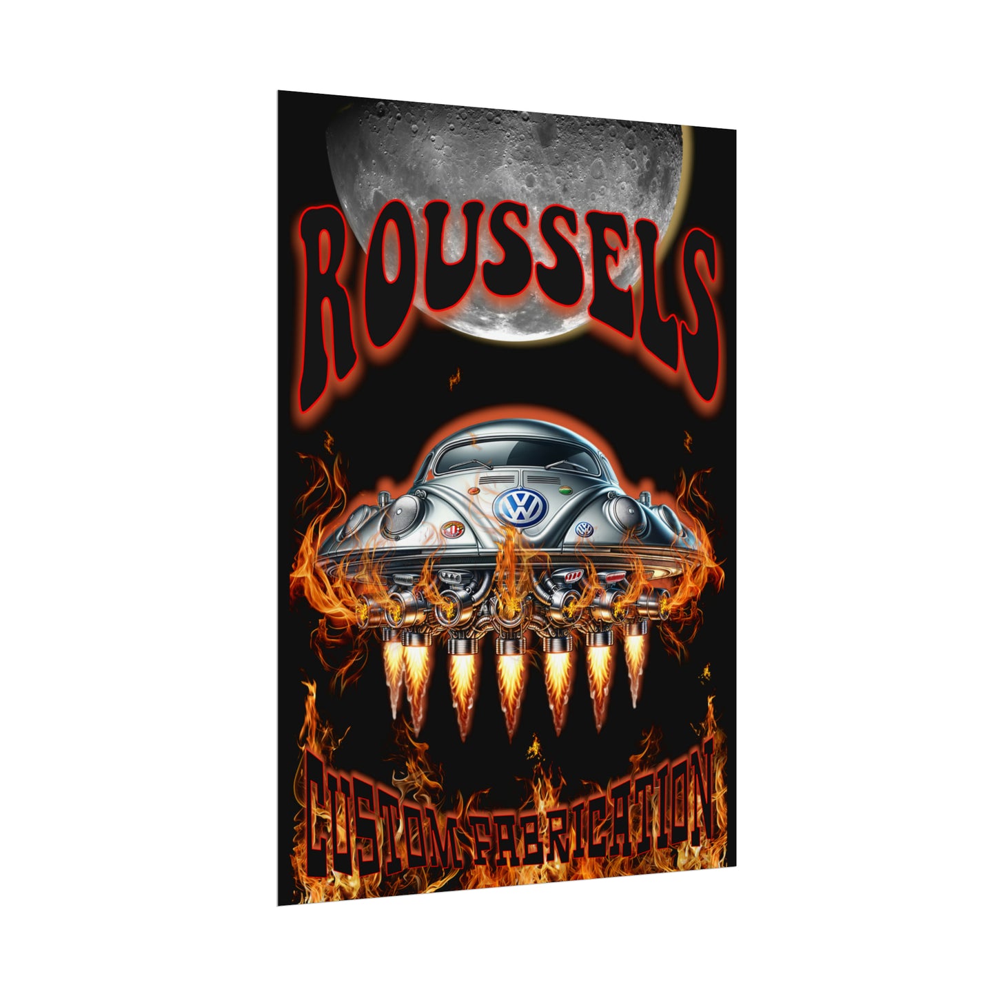 ROUSSEL'S CUSTOM LIMITED EDITION Rolled Posters