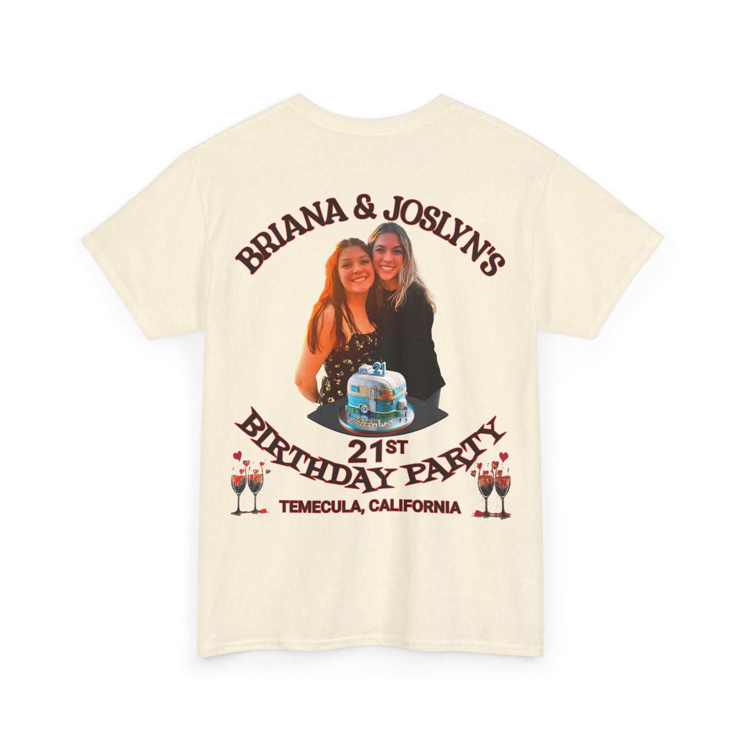 TWINS   Unisex Heavy Cotton Tee