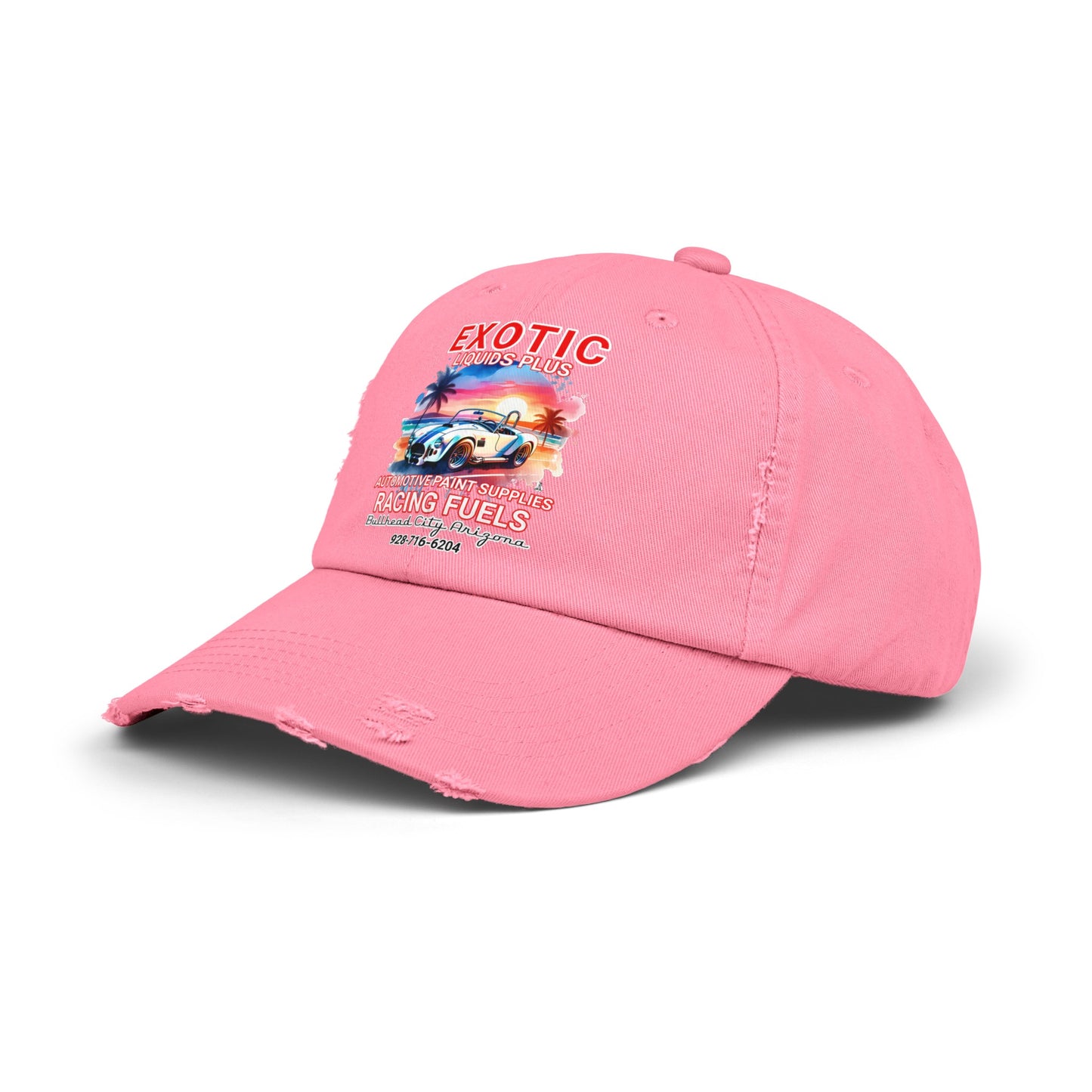 EXOTIC Unisex Distressed Cap