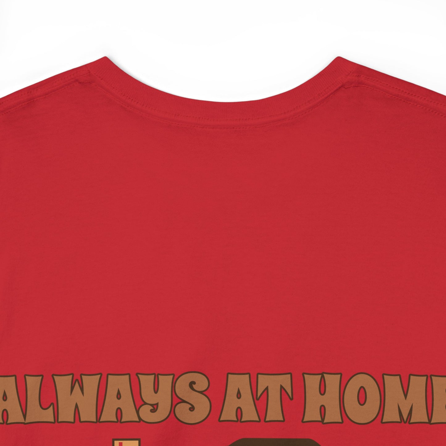 CAMPING ON BACK Unisex Heavy Cotton Tee