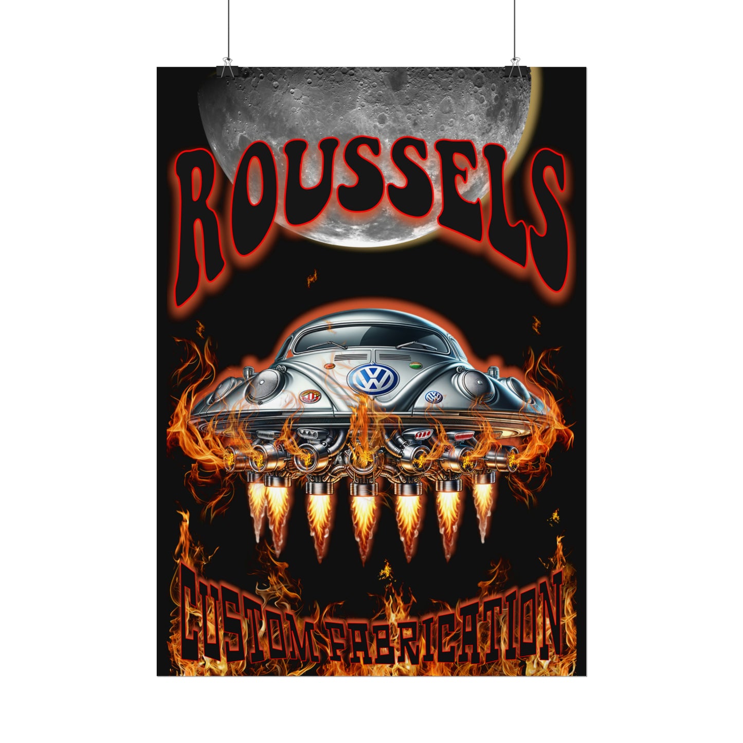 ROUSSEL'S CUSTOM LIMITED EDITION Rolled Posters