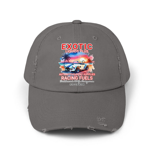 EXOTIC Unisex Distressed Cap