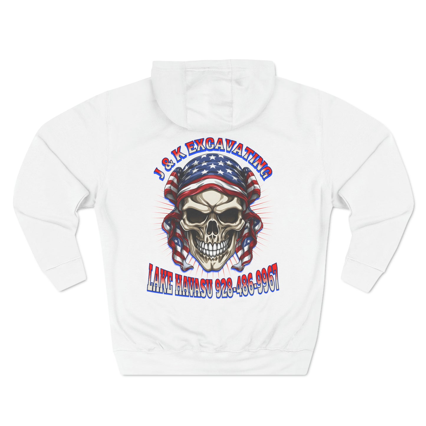 JIMMY Three-Panel Fleece Hoodie