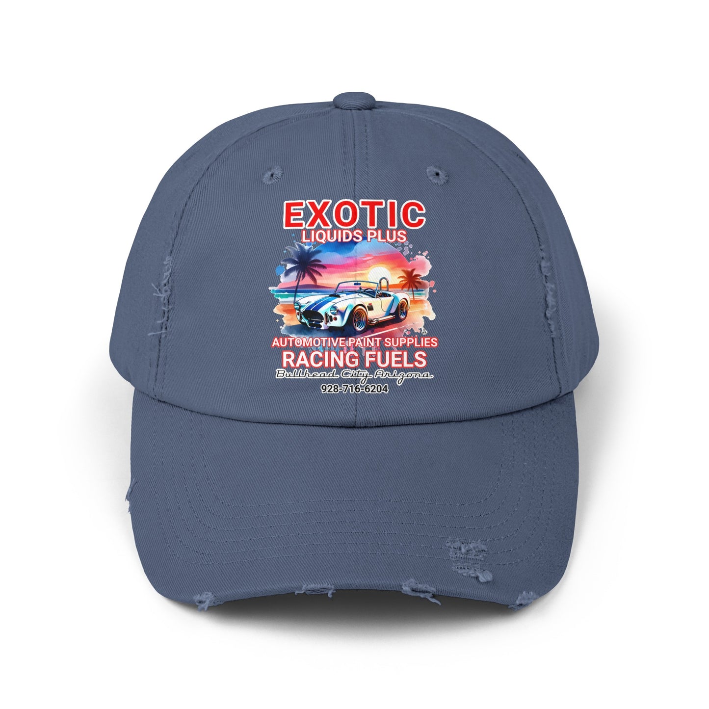 EXOTIC Unisex Distressed Cap
