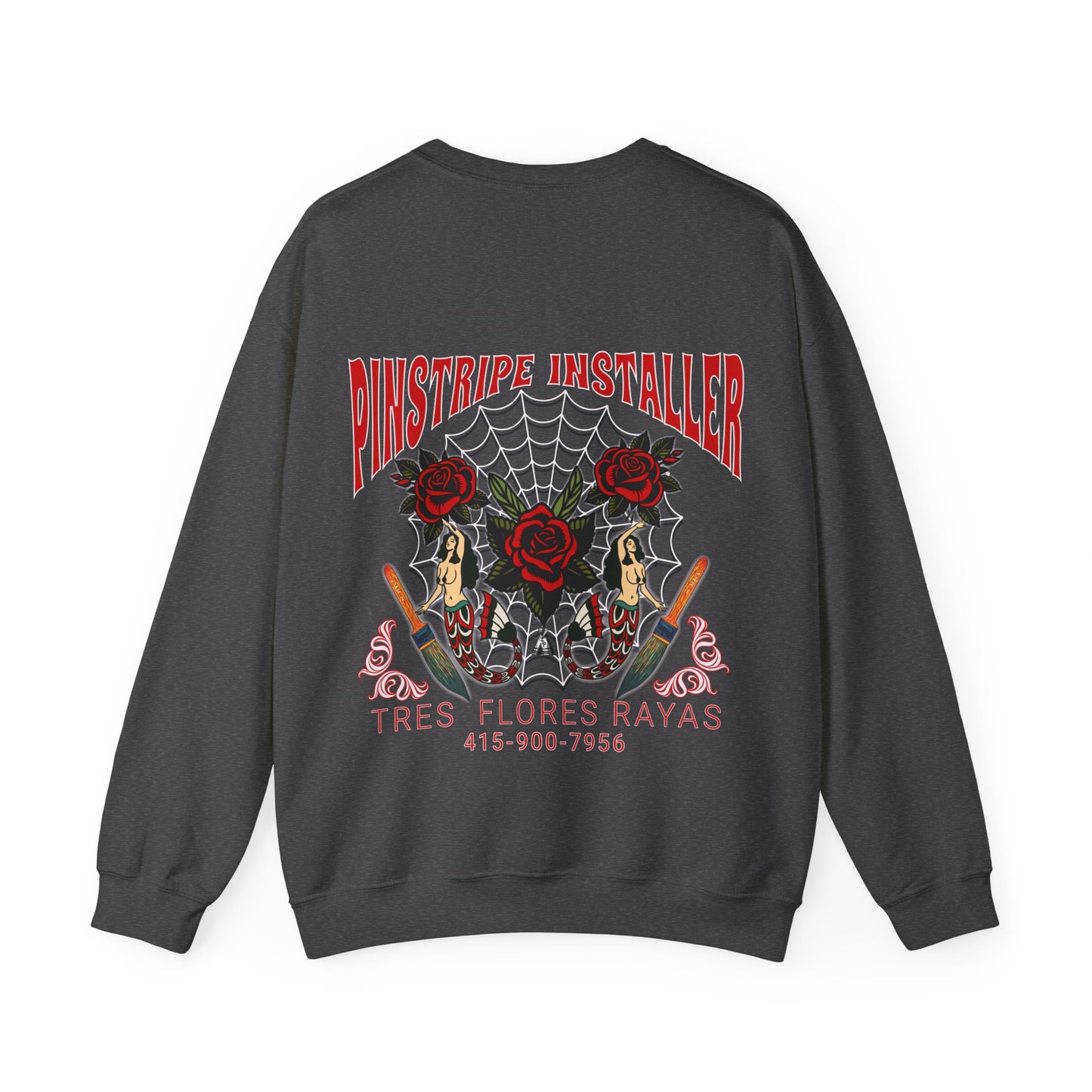 PINSTRIPER 1 PO Unisex Heavy Blend™ Crewneck Sweatshirt