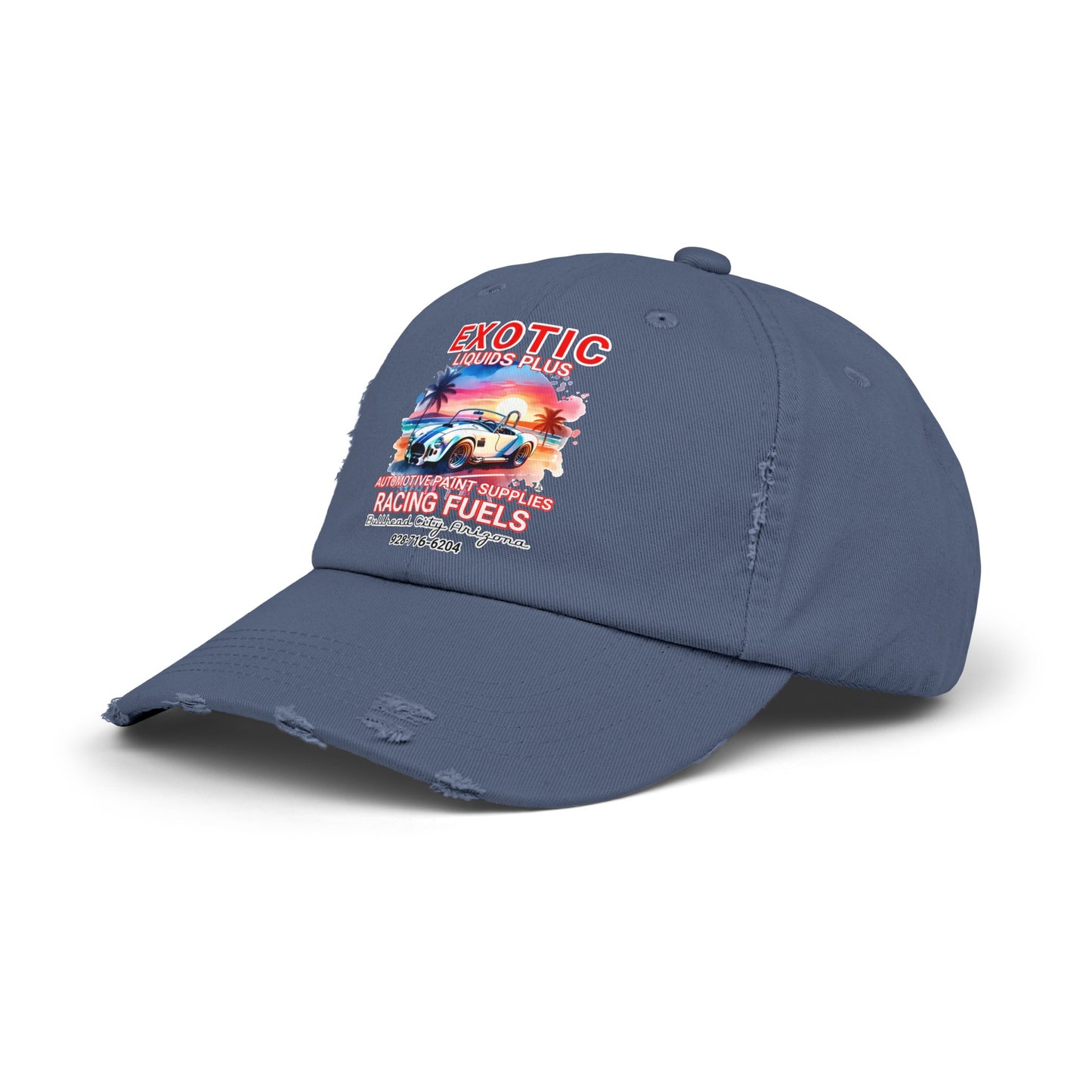 EXOTIC Unisex Distressed Cap