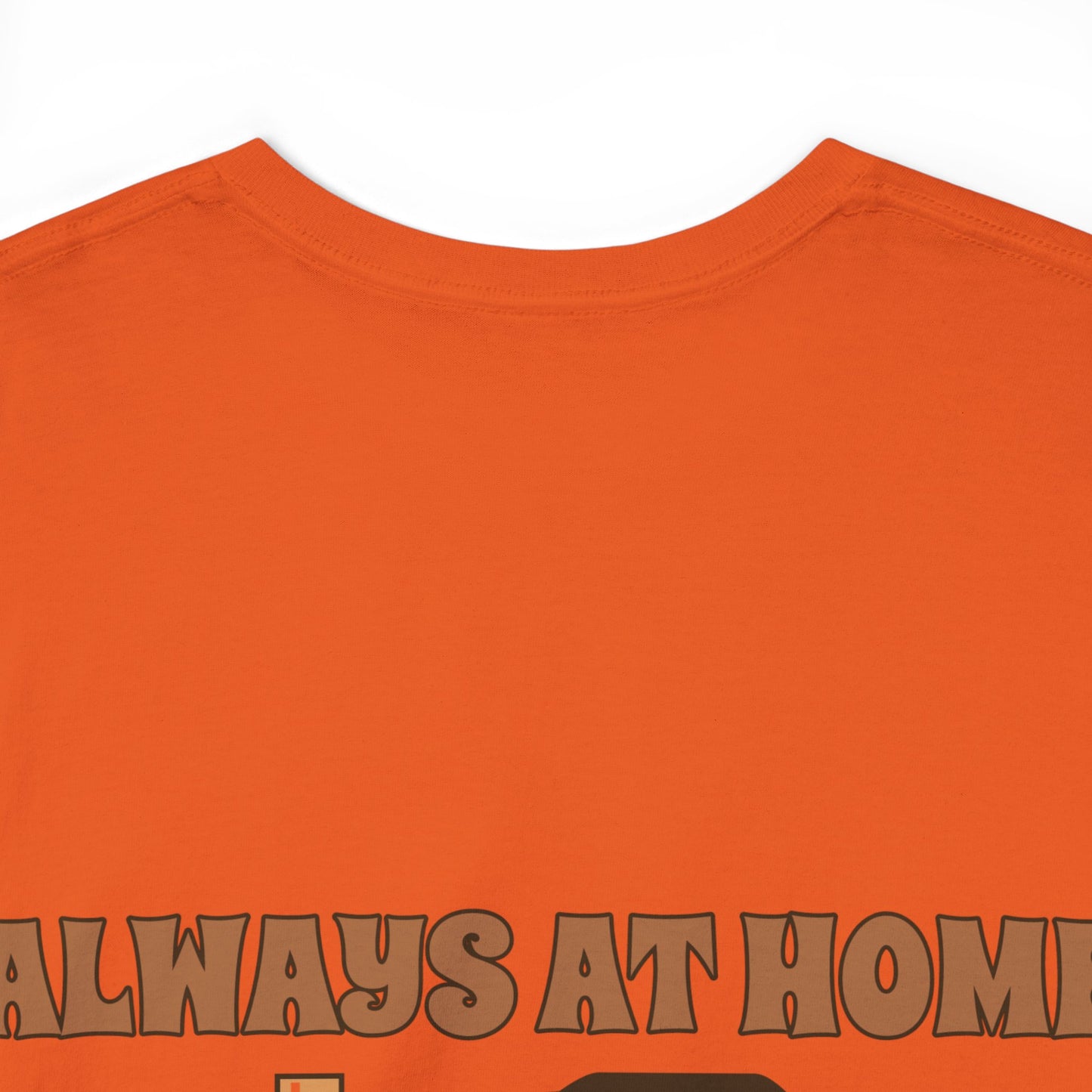 CAMPING ON BACK Unisex Heavy Cotton Tee