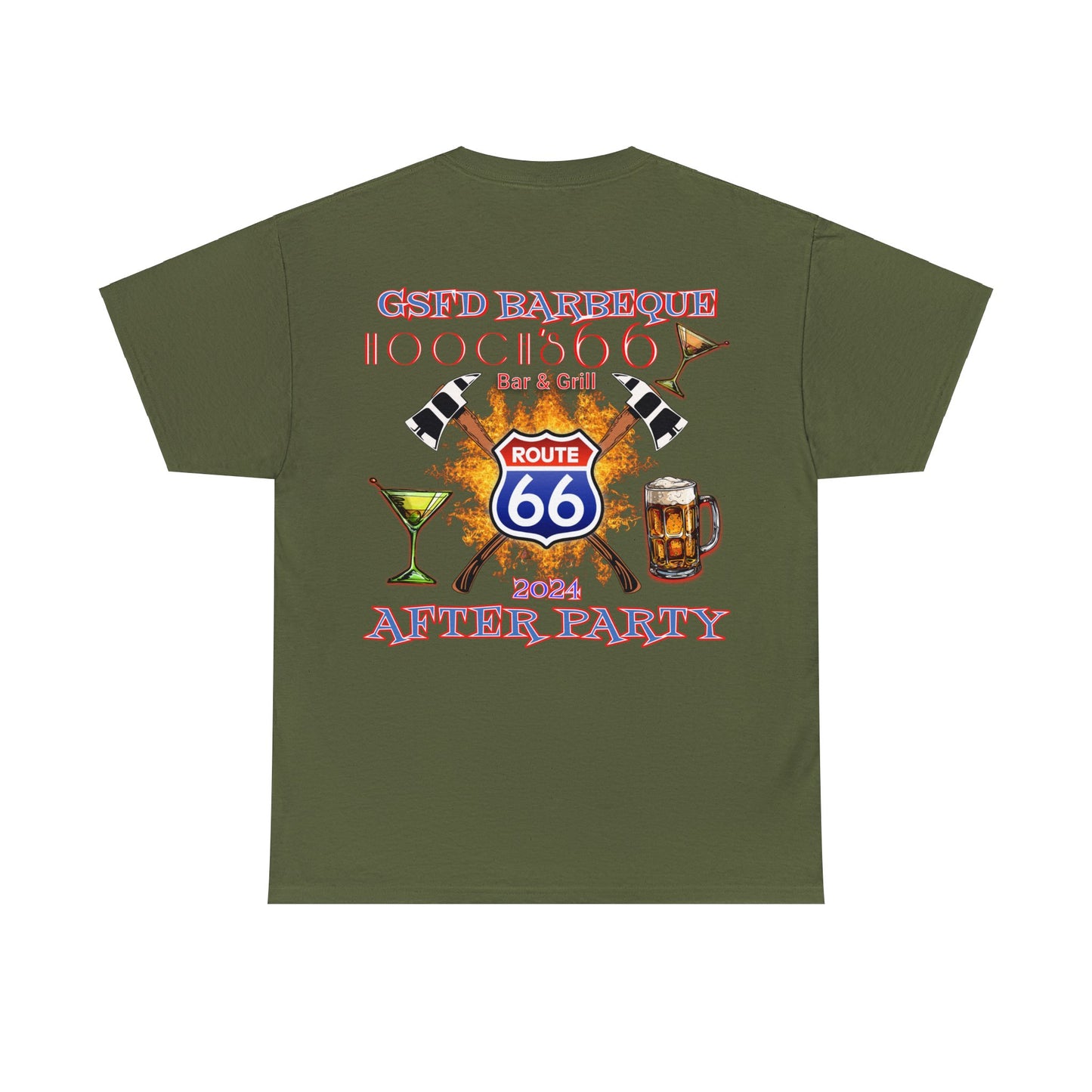 Hooch's BAR  Unisex Heavy Cotton Tee
