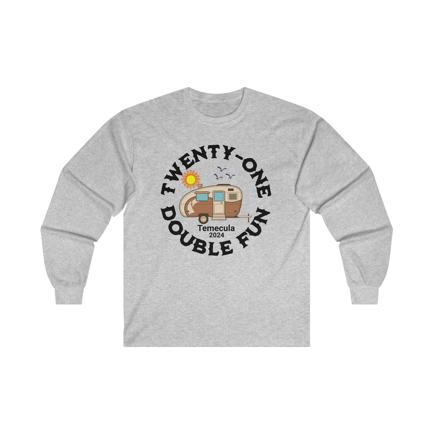 TWINS Unisex Ultra Cotton Long Sleeve Tee