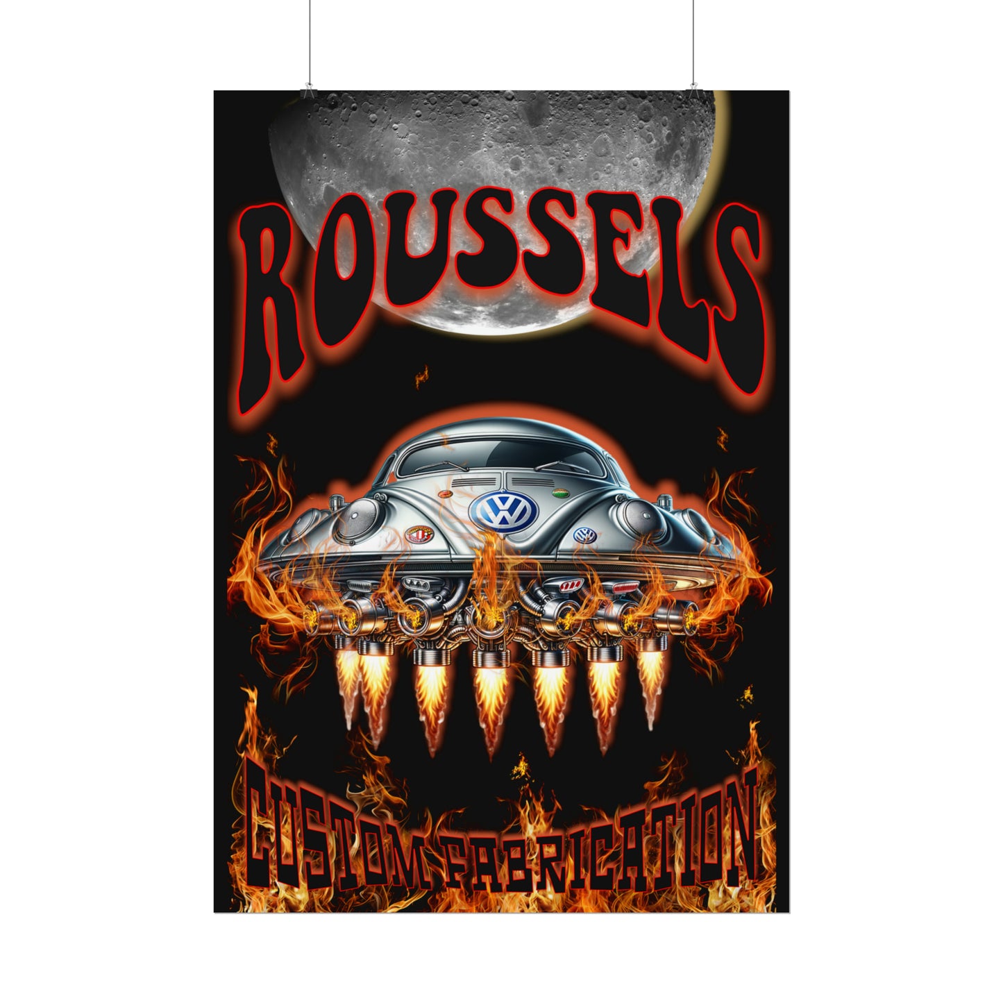 ROUSSEL'S CUSTOM LIMITED EDITION Rolled Posters