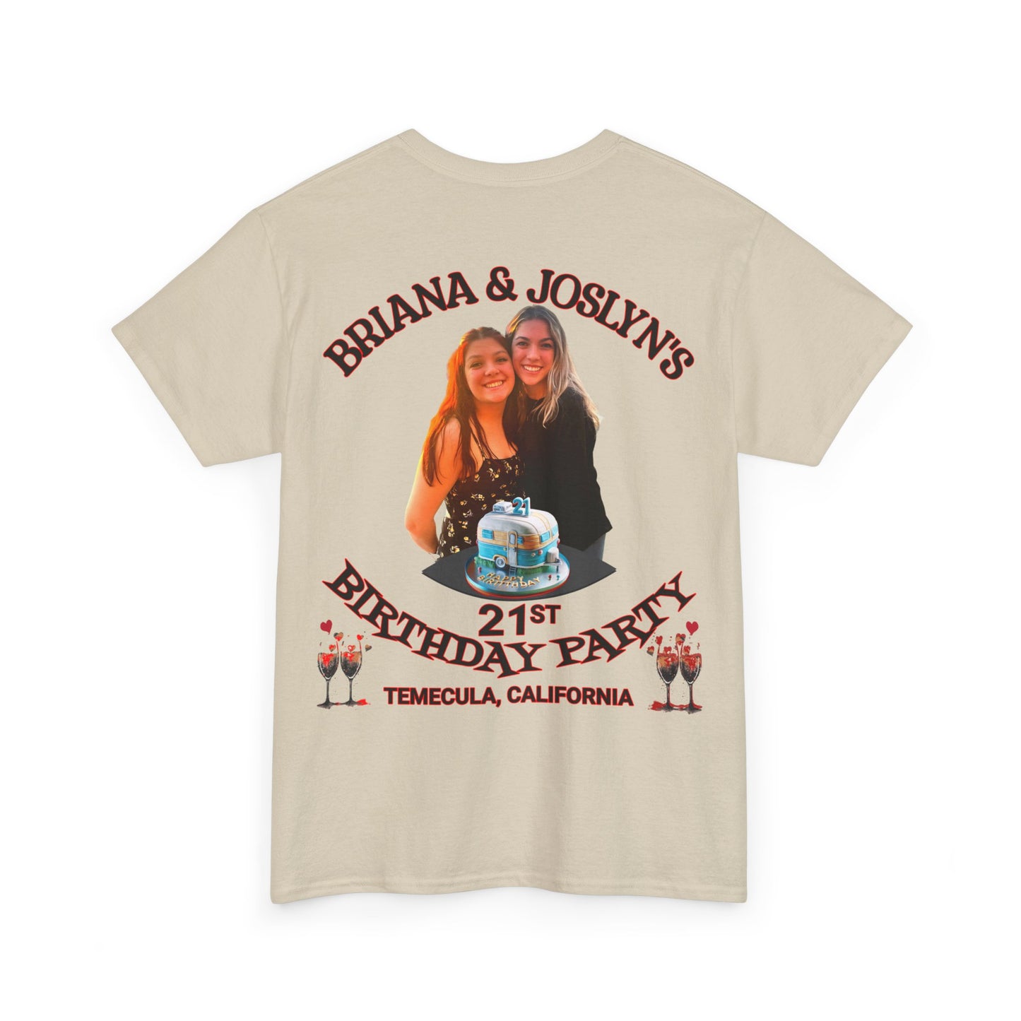 TWINS   Unisex Heavy Cotton Tee