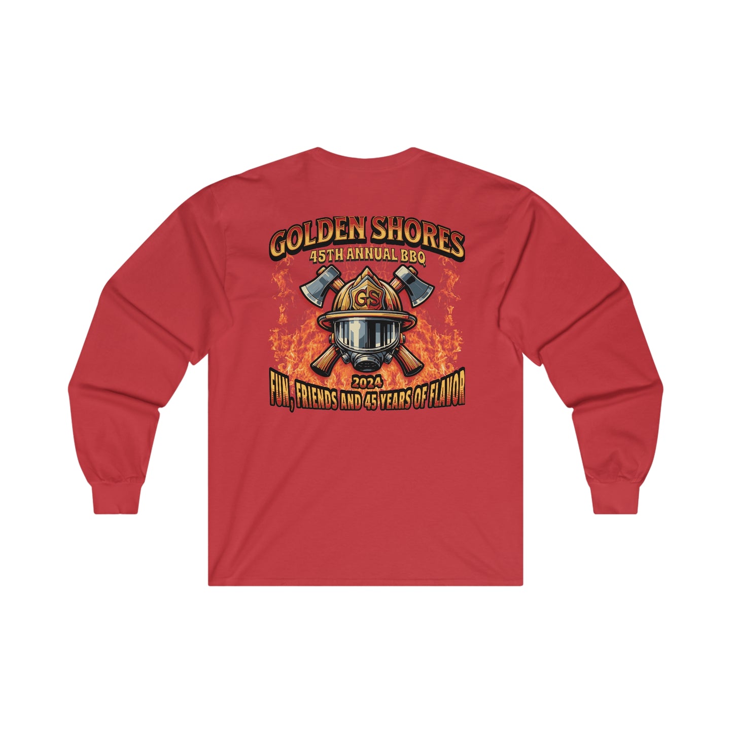 GSFD BBQ Unisex Ultra Cotton Long Sleeve Tee