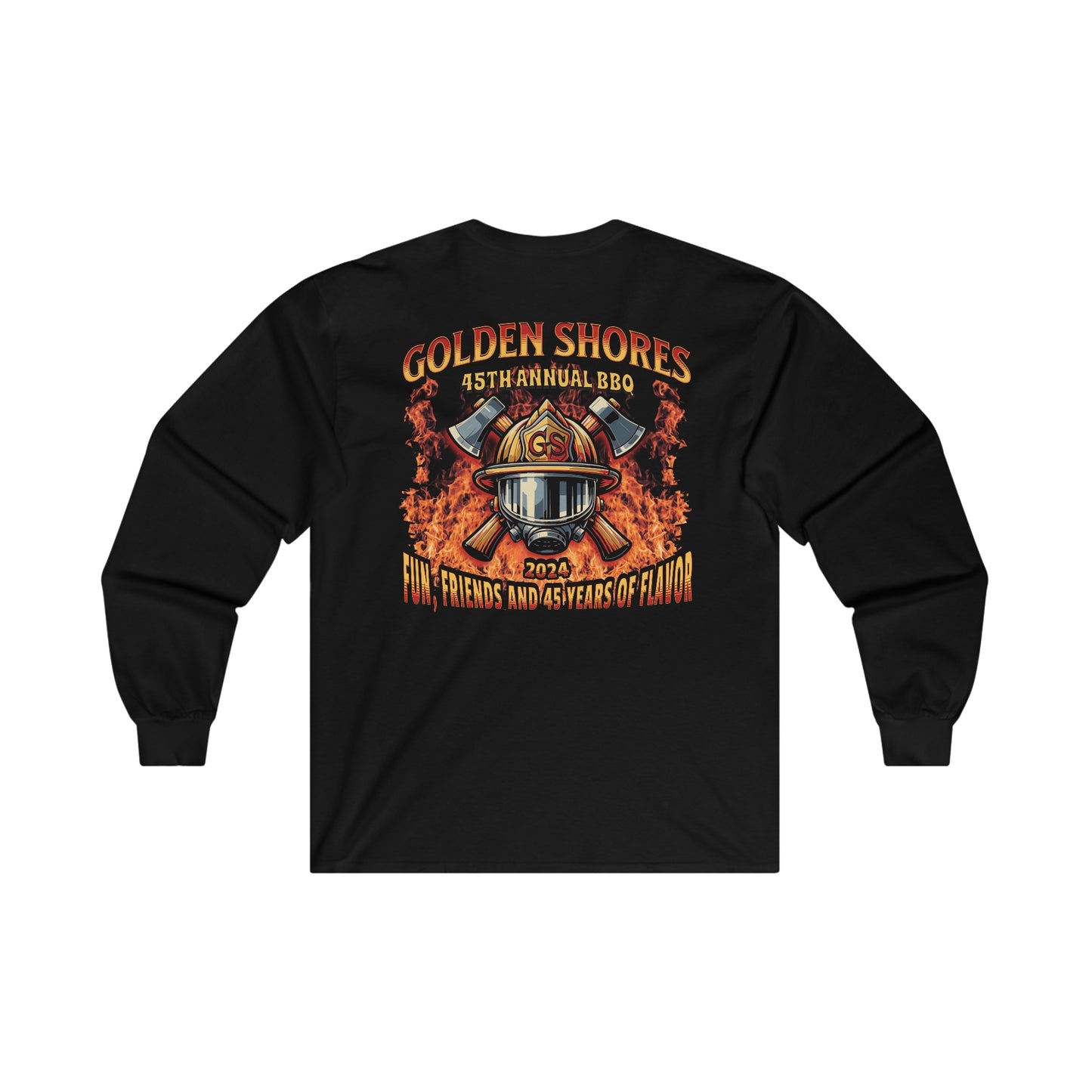 GSFD BBQ Unisex Ultra Cotton Long Sleeve Tee
