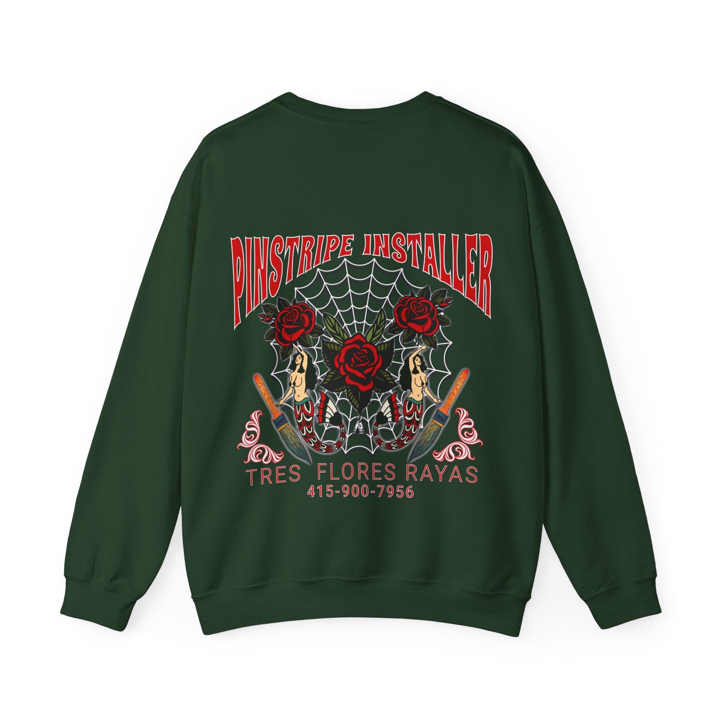 PINSTRIPER 1 PO Unisex Heavy Blend™ Crewneck Sweatshirt