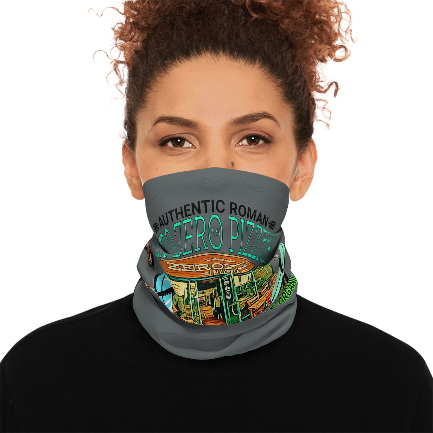 JIMBO ZERO Winter Neck Gaiter With Drawstring
