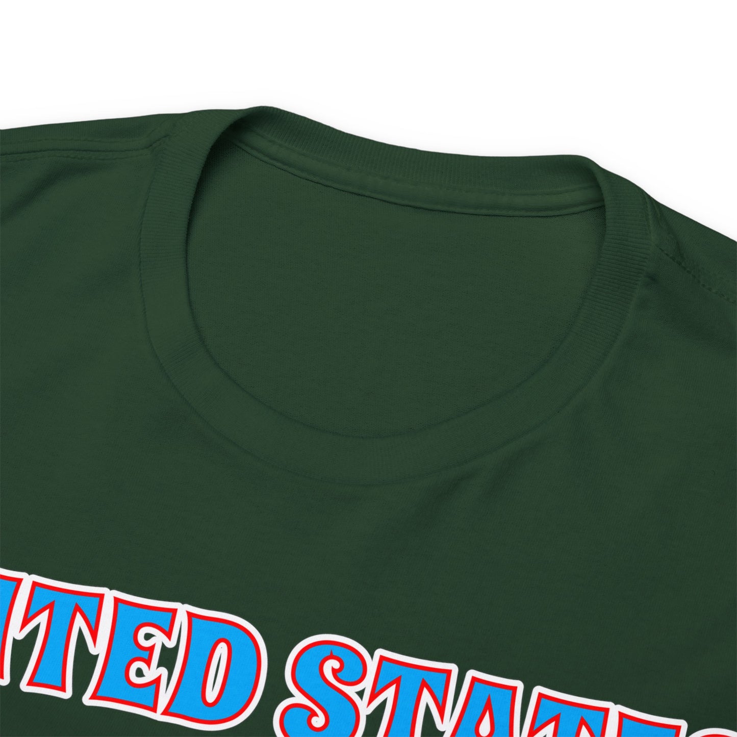 RURAL CARRIER ON front Unisex Heavy Cotton Tee