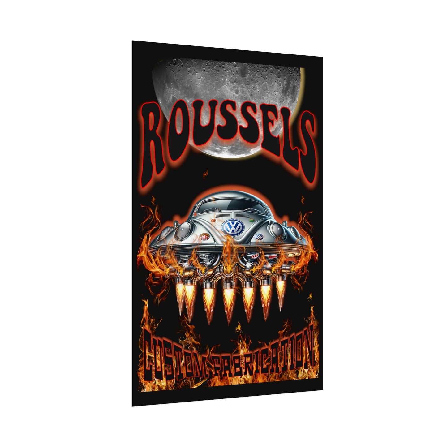 ROUSSEL'S CUSTOM LIMITED EDITION Rolled Posters