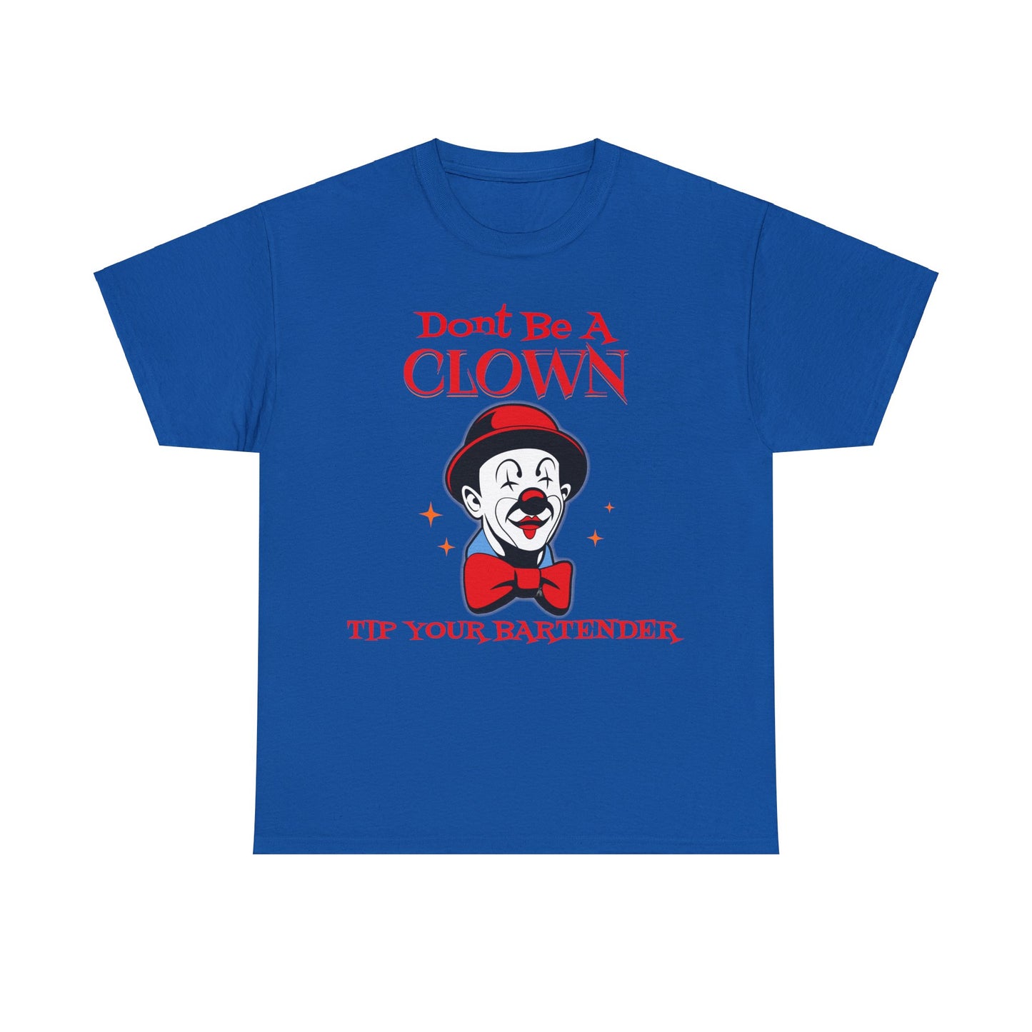 BARTENDER ON FRONT  Unisex Heavy Cotton Tee