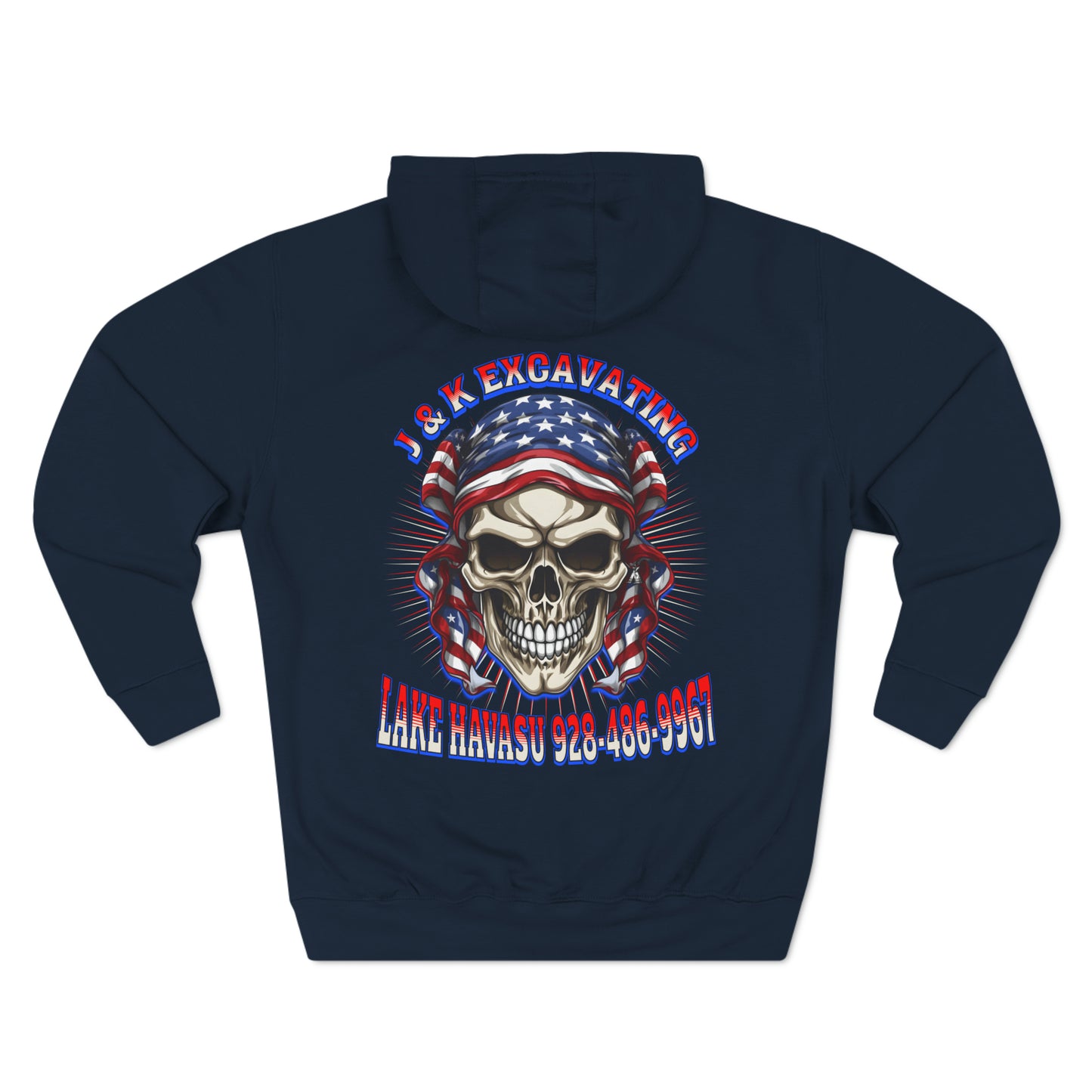 JIMMY Three-Panel Fleece Hoodie
