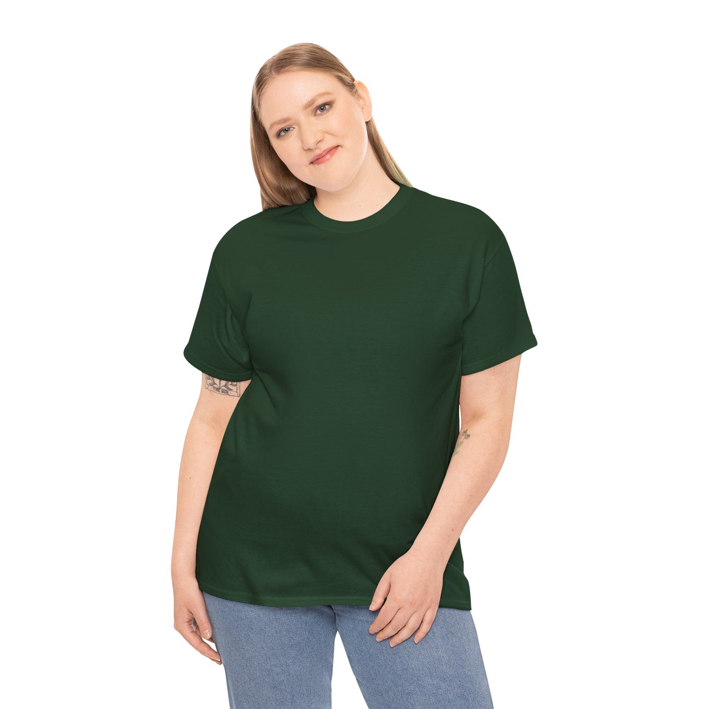 BARTENDER FAME AND MONEYON BACK  Unisex Heavy Cotton Tee