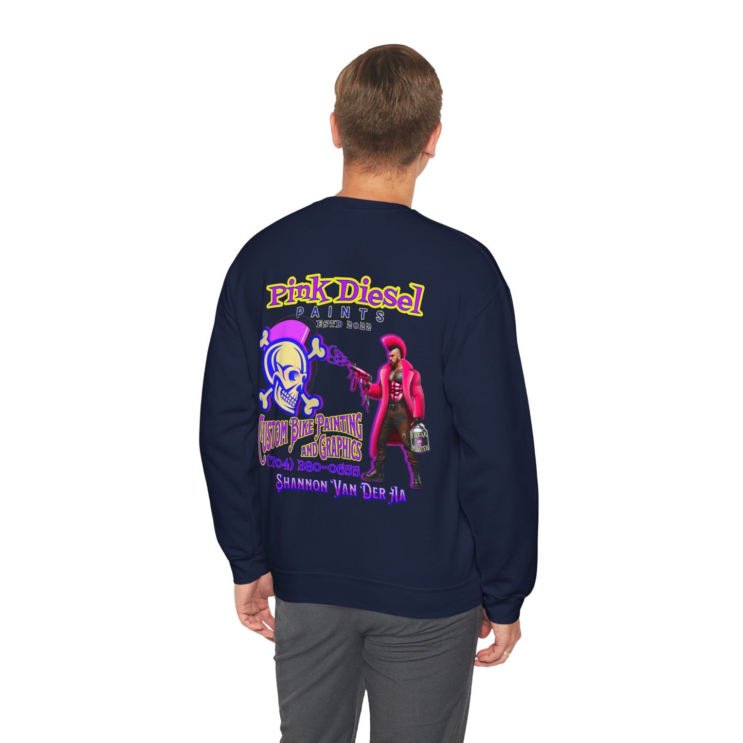 PINK DIESEL Unisex Heavy Blend™ Crewneck Sweatshirt