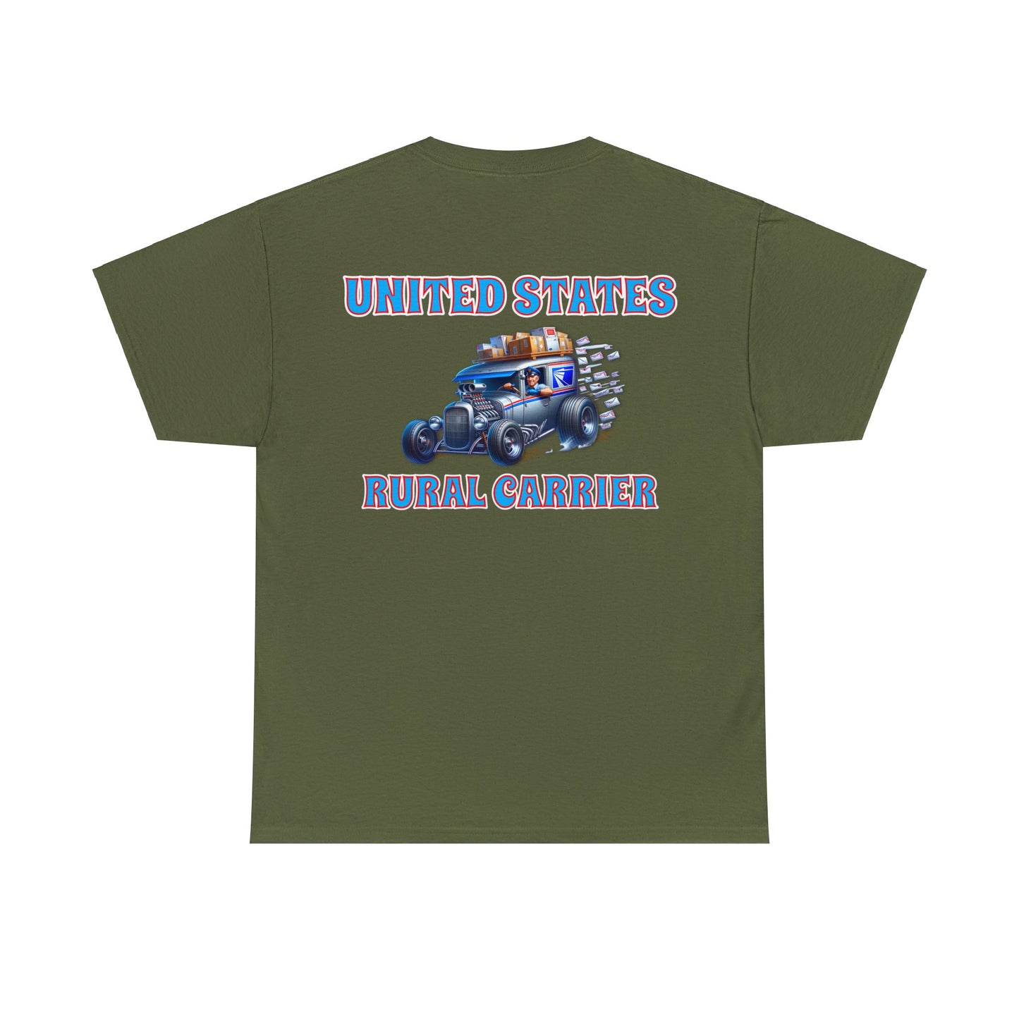 RURAL CARIER DELIVERY Unisex Heavy Cotton Tee