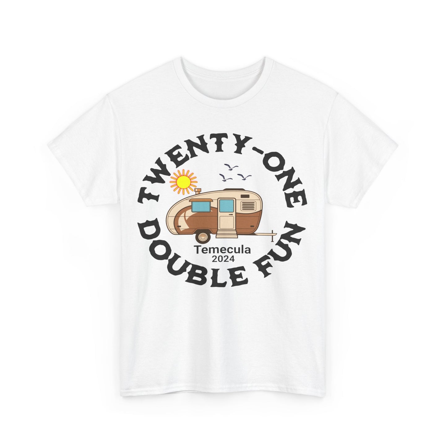 TWINS   Unisex Heavy Cotton Tee
