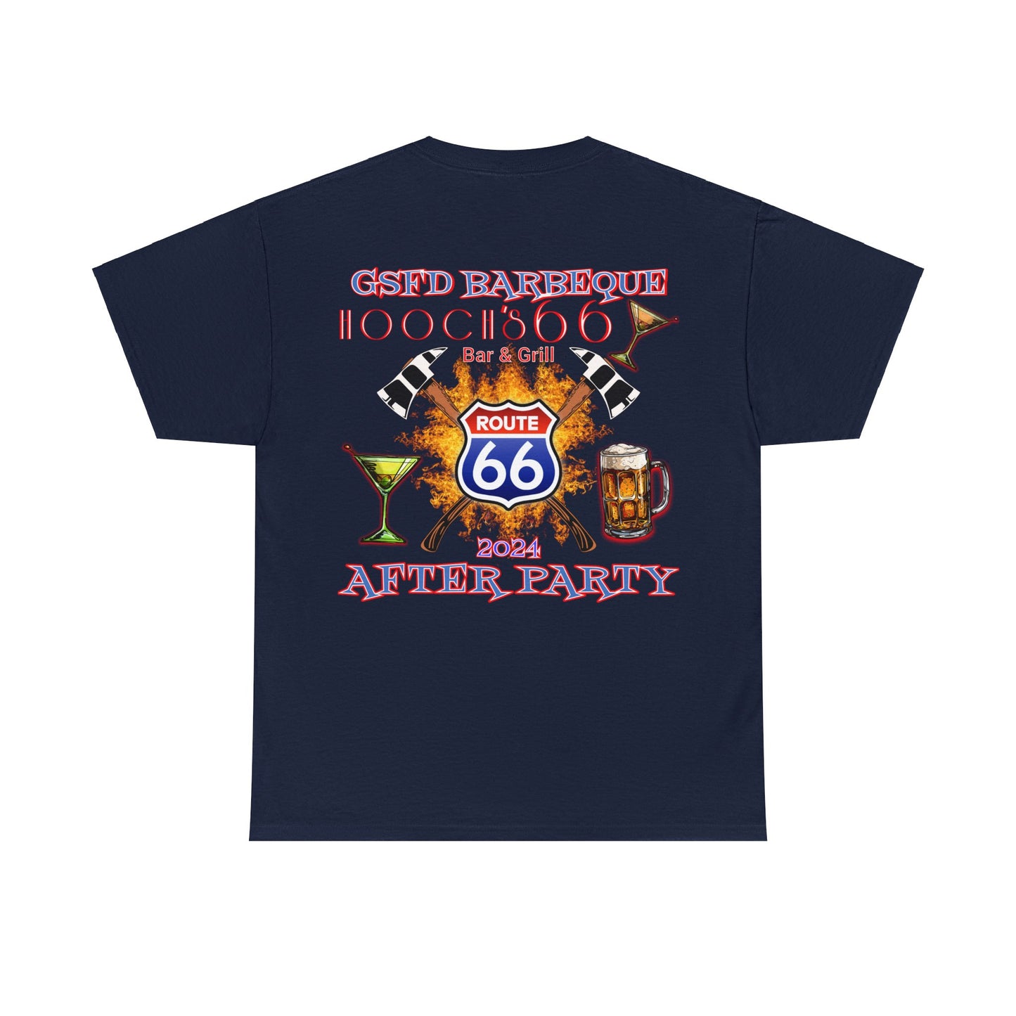 Hooch's BAR  Unisex Heavy Cotton Tee