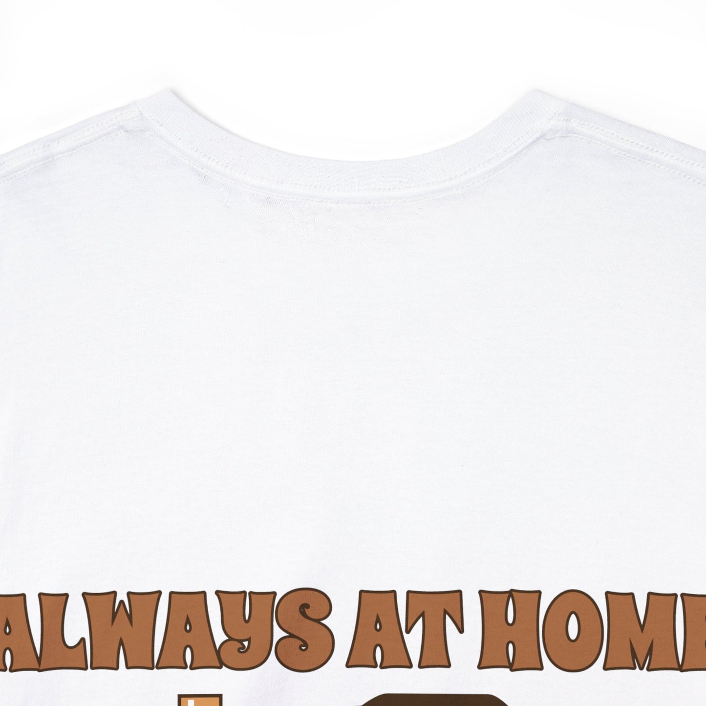 CAMPING ON BACK Unisex Heavy Cotton Tee