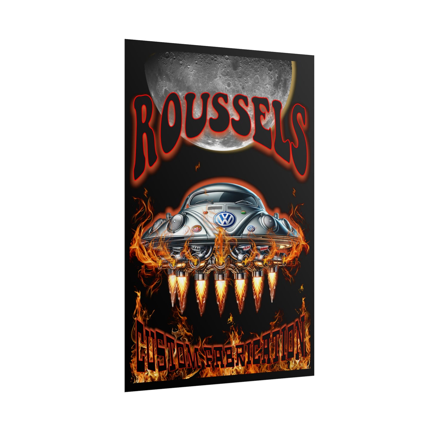 ROUSSEL'S CUSTOM LIMITED EDITION Rolled Posters