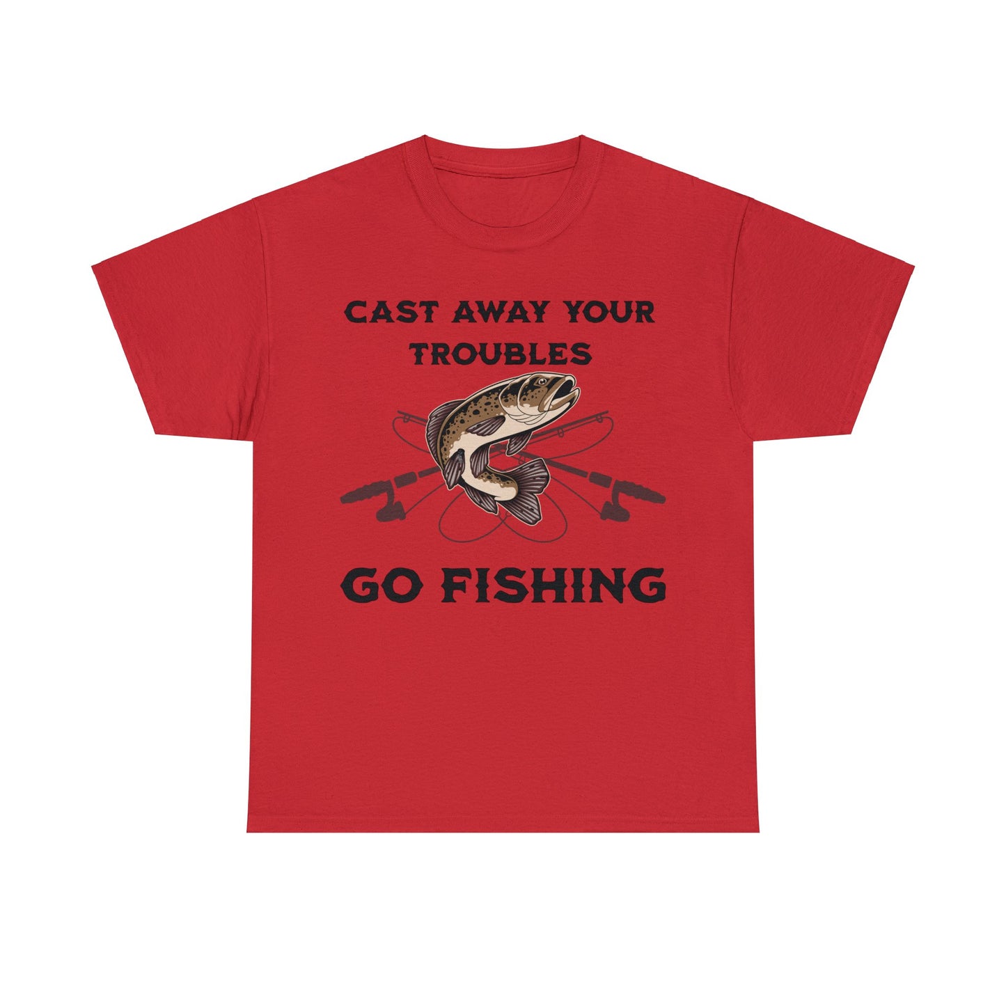 FISHING 4 Unisex Heavy Cotton Tee