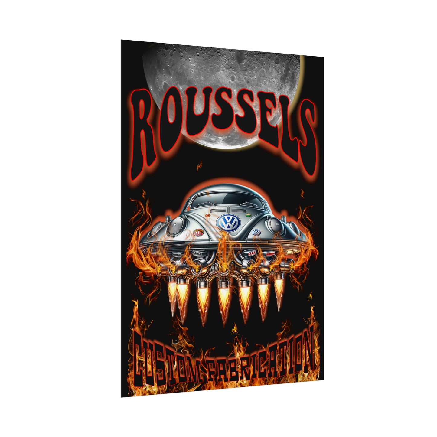 ROUSSEL'S CUSTOM LIMITED EDITION Rolled Posters
