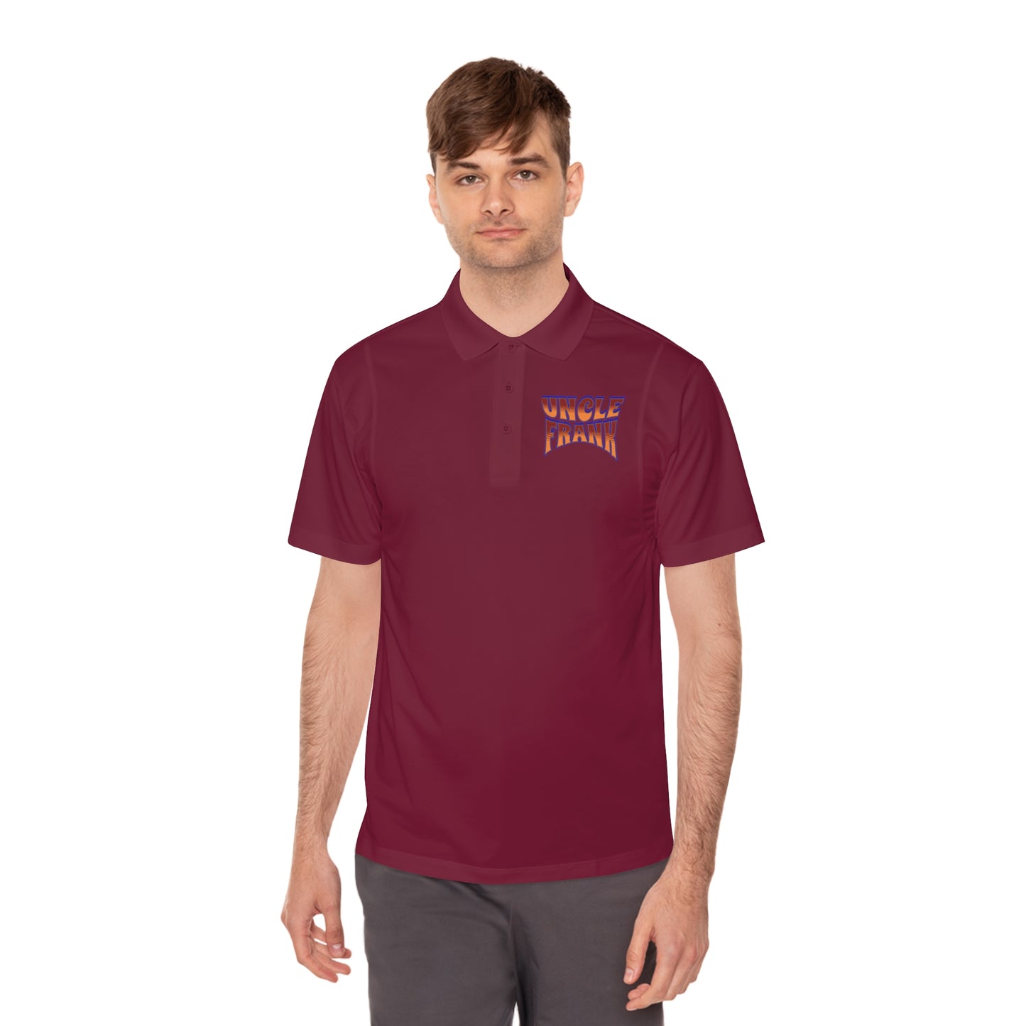 UNCLE FRANK Men's Sport Polo Shirt
