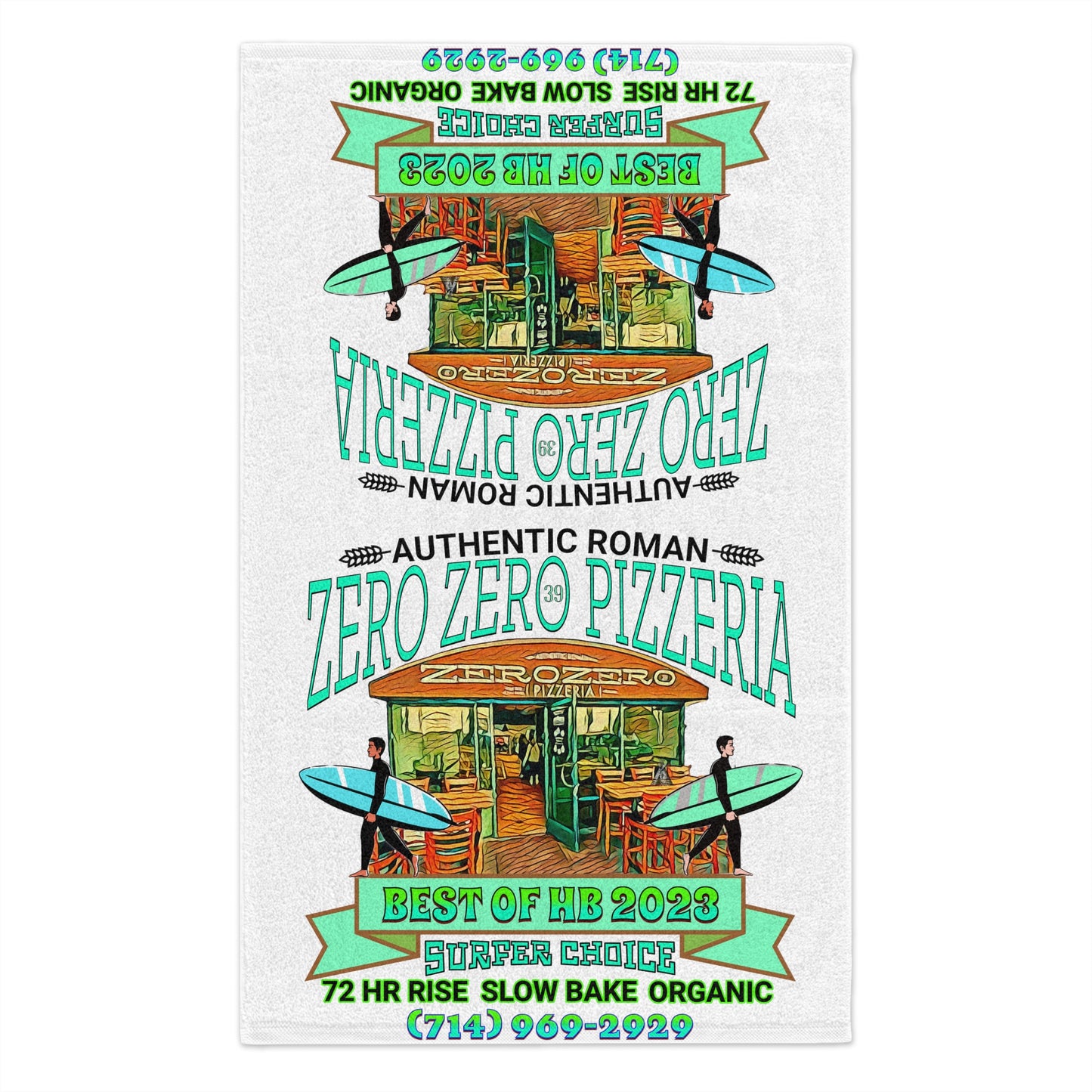 ZERO ZERO Rally Towel, 11x18