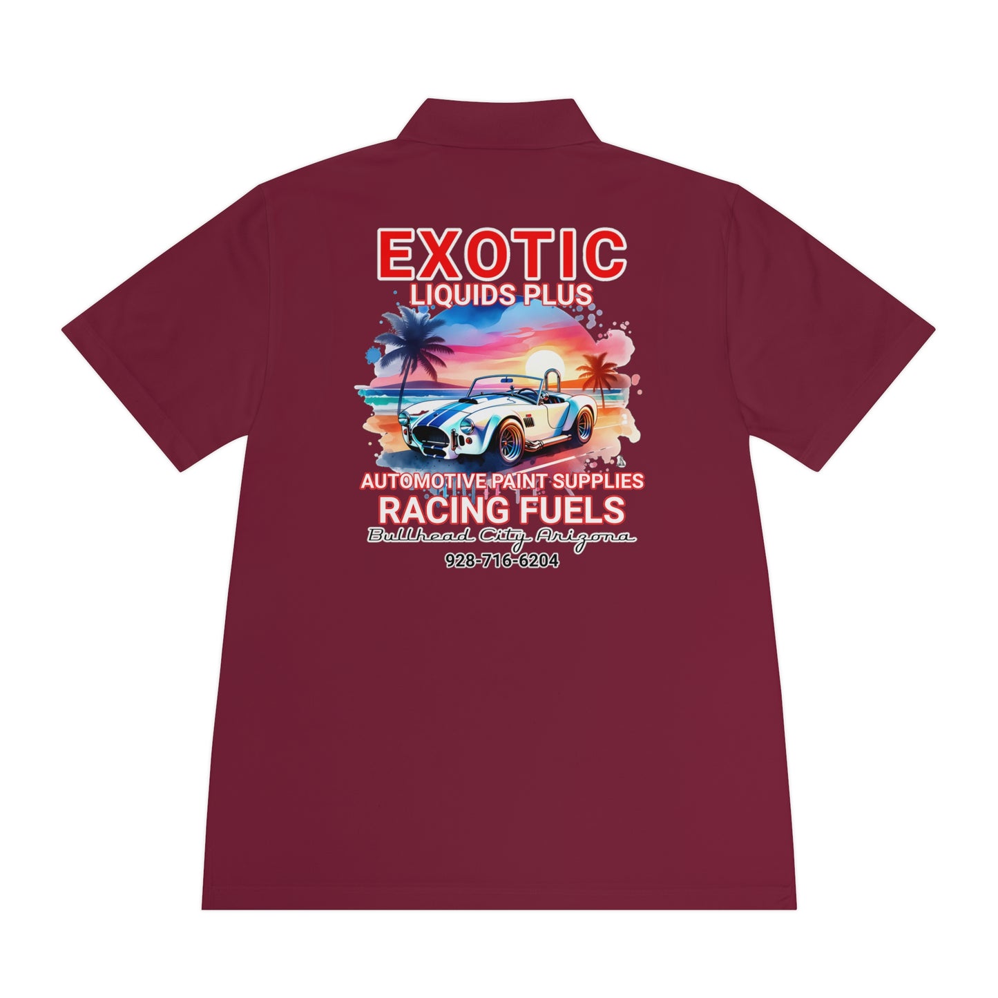 EXOTIC Men's Sport Polo Shirt