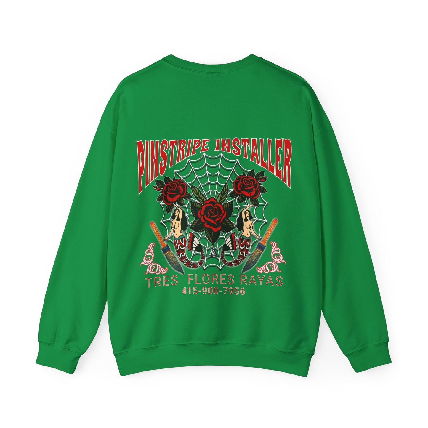 PINSTRIPER 1 PO Unisex Heavy Blend™ Crewneck Sweatshirt