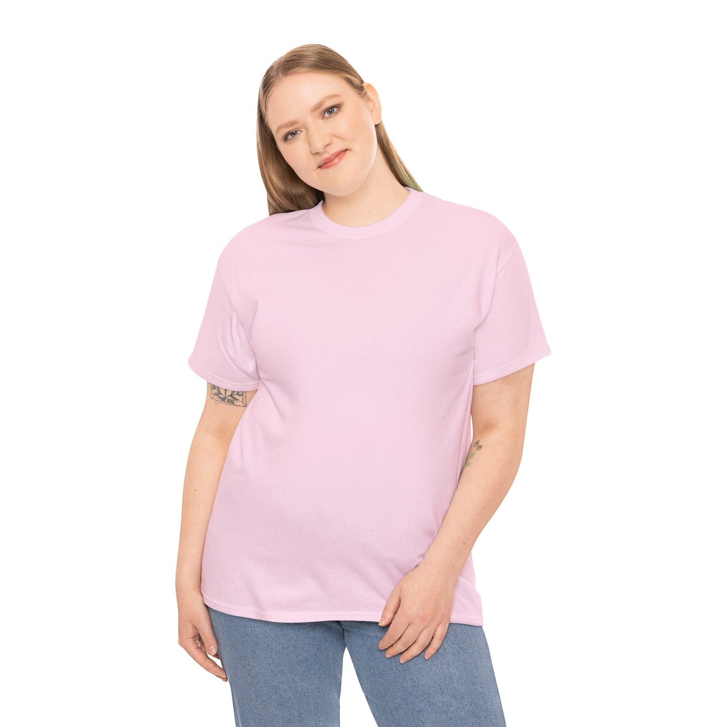FISHING ON BACK Unisex Heavy Cotton Tee