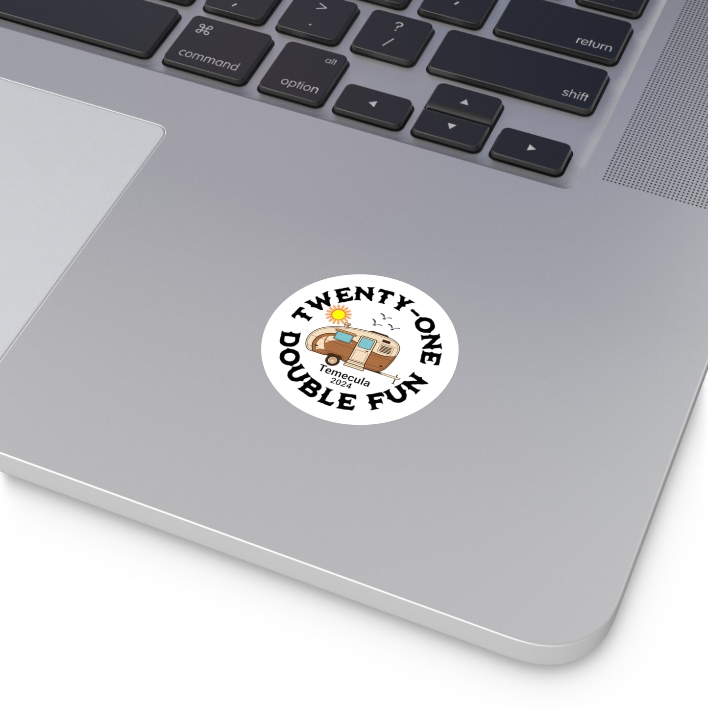 TWINS Round Stickers, Indoor\Outdoor