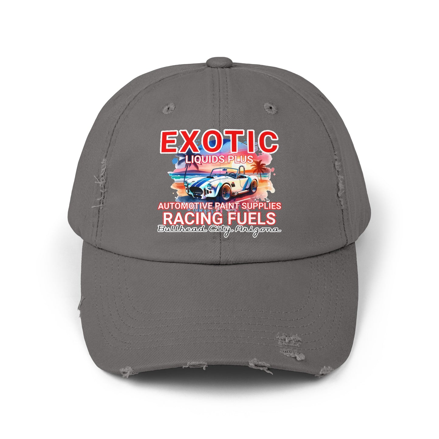 EXOTIC Unisex Distressed Cap