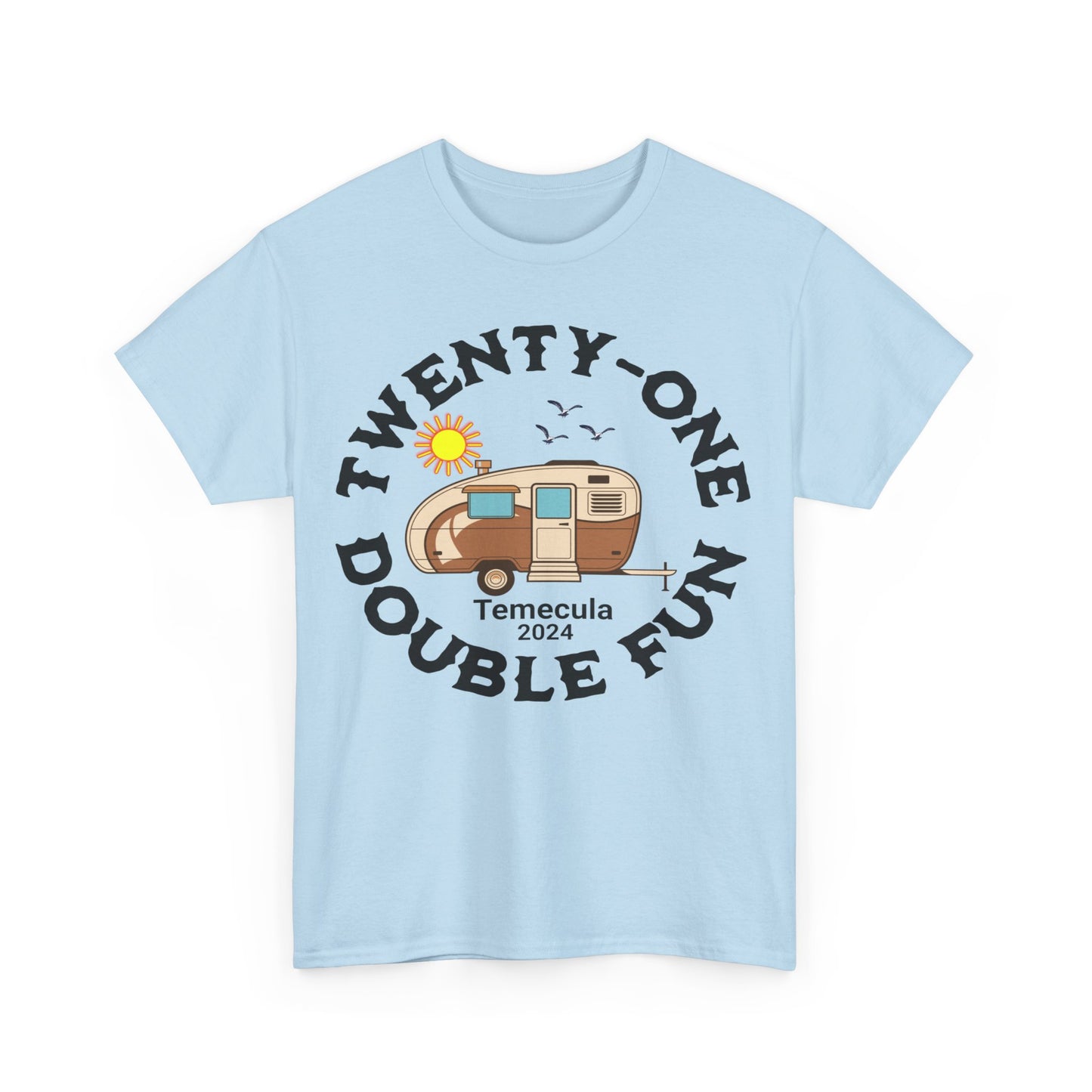 TWINS   Unisex Heavy Cotton Tee