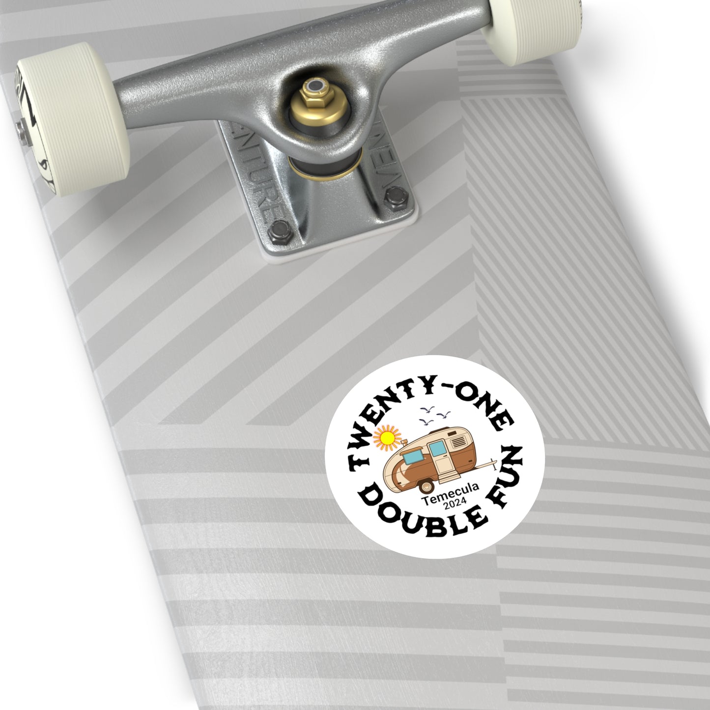 TWINS Round Stickers, Indoor\Outdoor