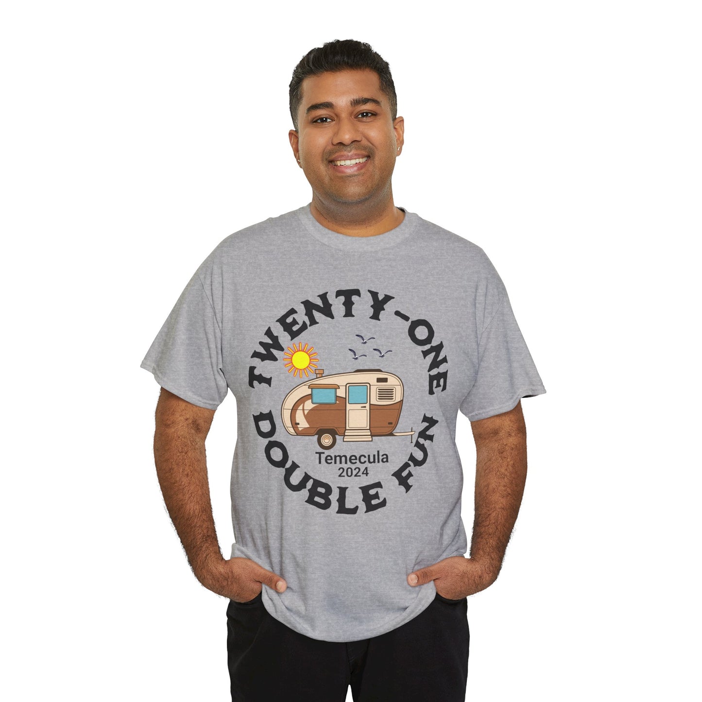 TWINS   Unisex Heavy Cotton Tee