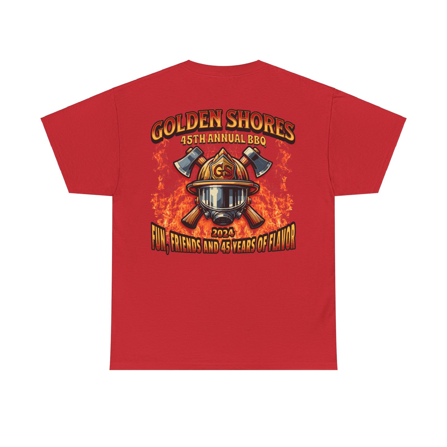 GSFD BBQ Unisex Heavy Cotton Tee