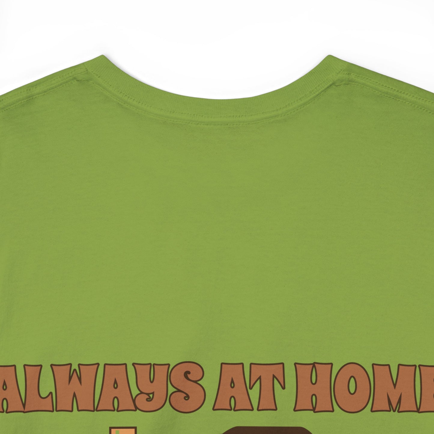 CAMPING ON BACK Unisex Heavy Cotton Tee