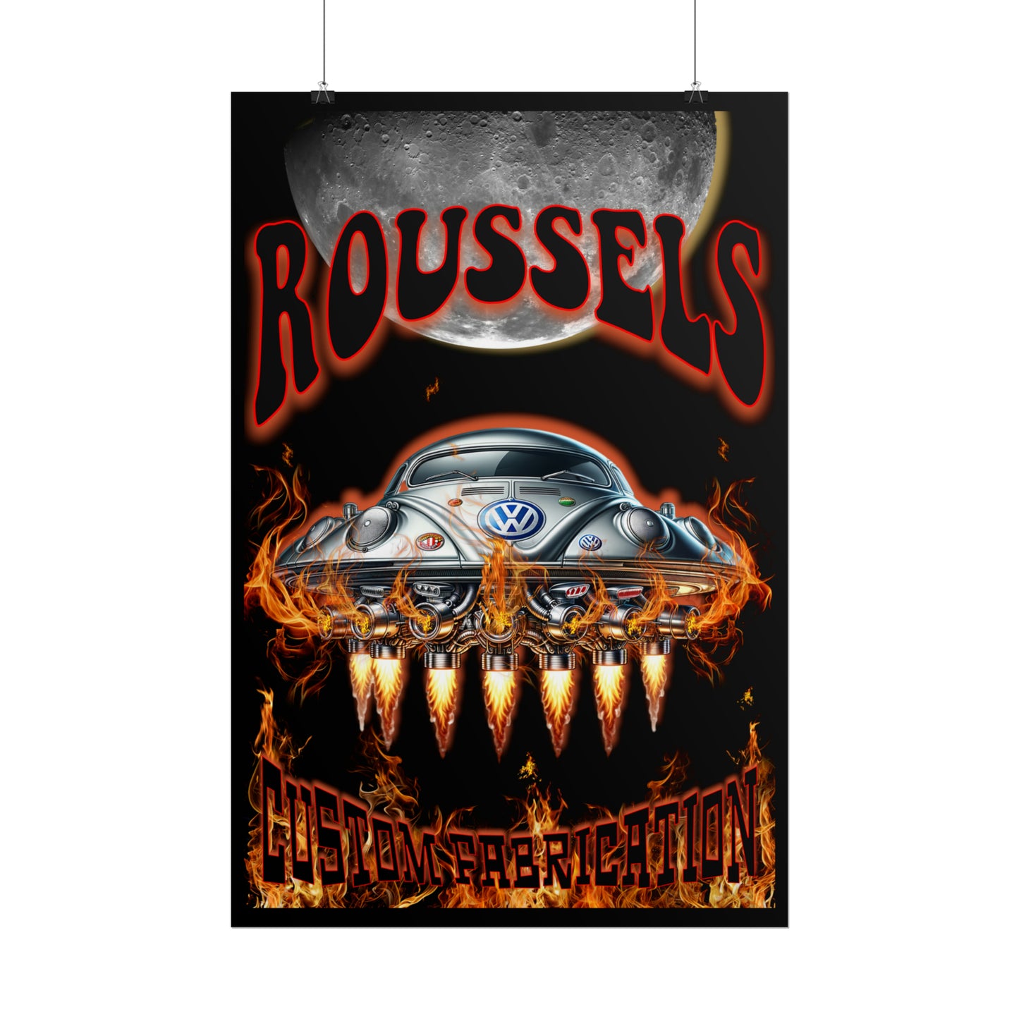 ROUSSEL'S CUSTOM LIMITED EDITION Rolled Posters