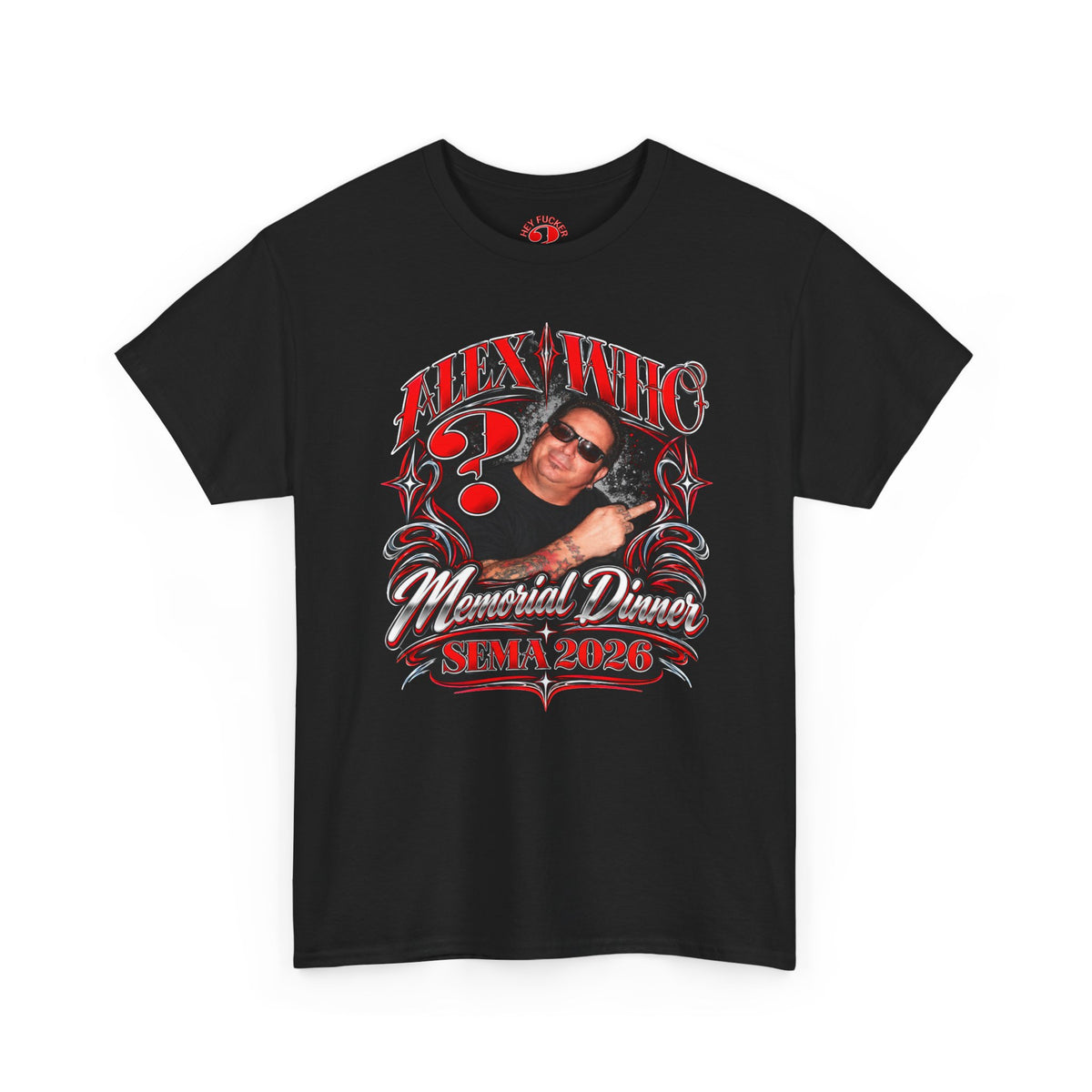 Alex Who Memorial Ride SEMA 2025 Memorial Graphic Tee