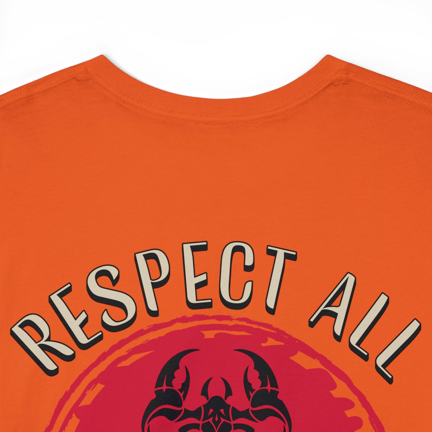 RESPECT ON BACK Unisex Heavy Cotton Tee