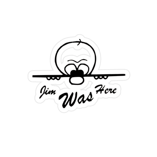 JIMBO 00000000Transparent Outdoor Stickers, Die-Cut, 1pcs