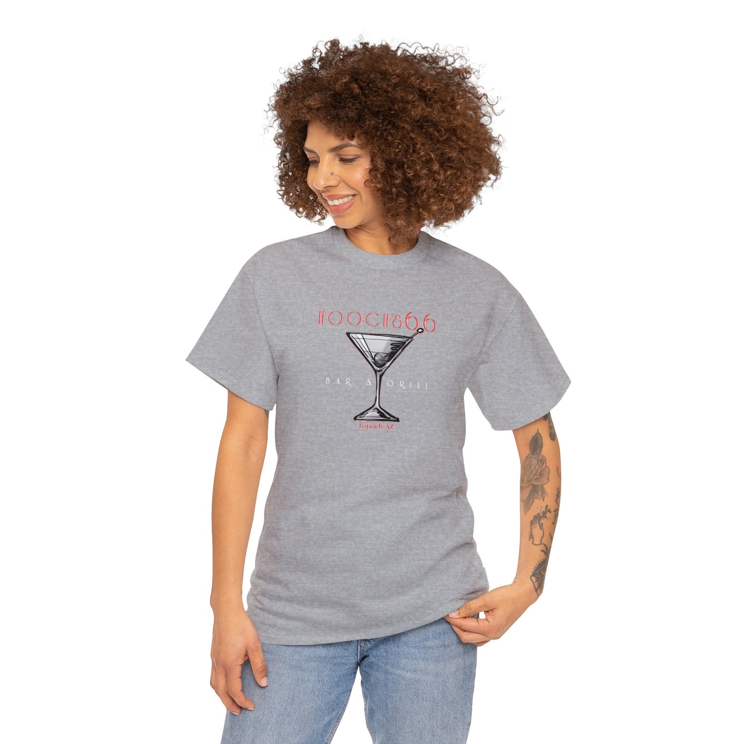 Hooch's BAR  Unisex Heavy Cotton Tee